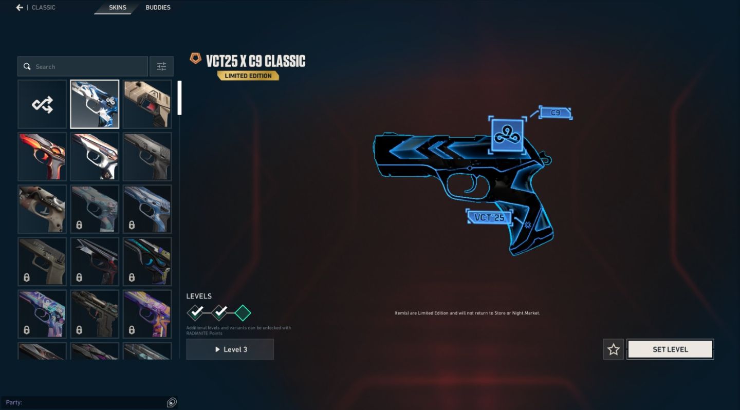 CONTA VALORANT 49.995+ VP EM SKINS