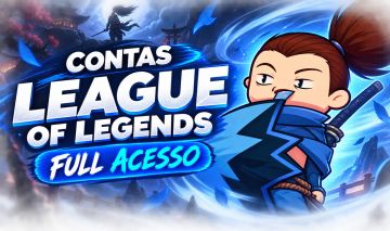 CONTAS LEAGUE OF LEGENDS COM SKINS - FULL ACESSO - ENTREGA AUTOMÁTICA