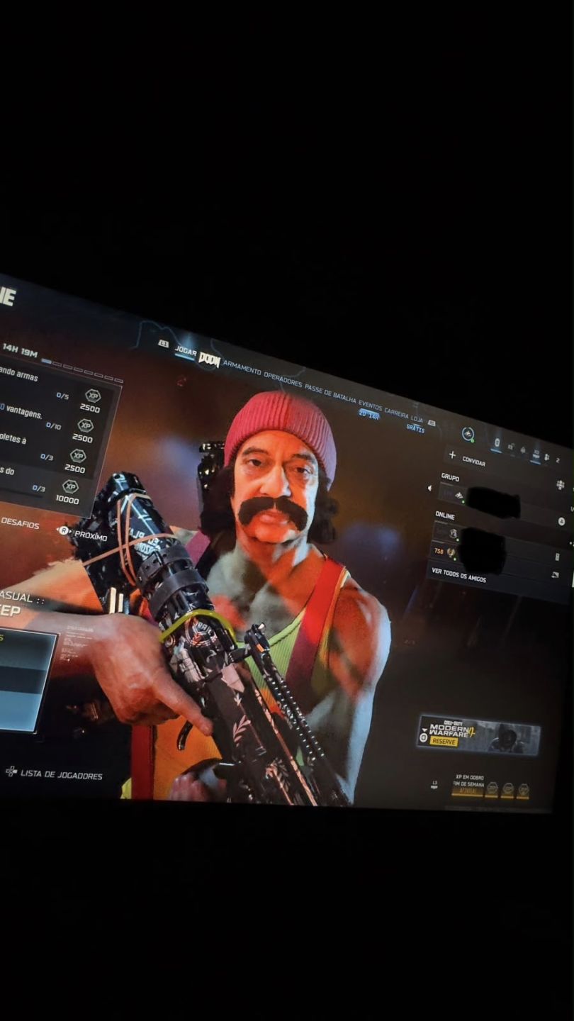 CONTA WARZONE PAUL ATREIDES, CAPITÃO PÁTRIA, TREM-BALA, SNOOPDOG, O LÍDER E MT++