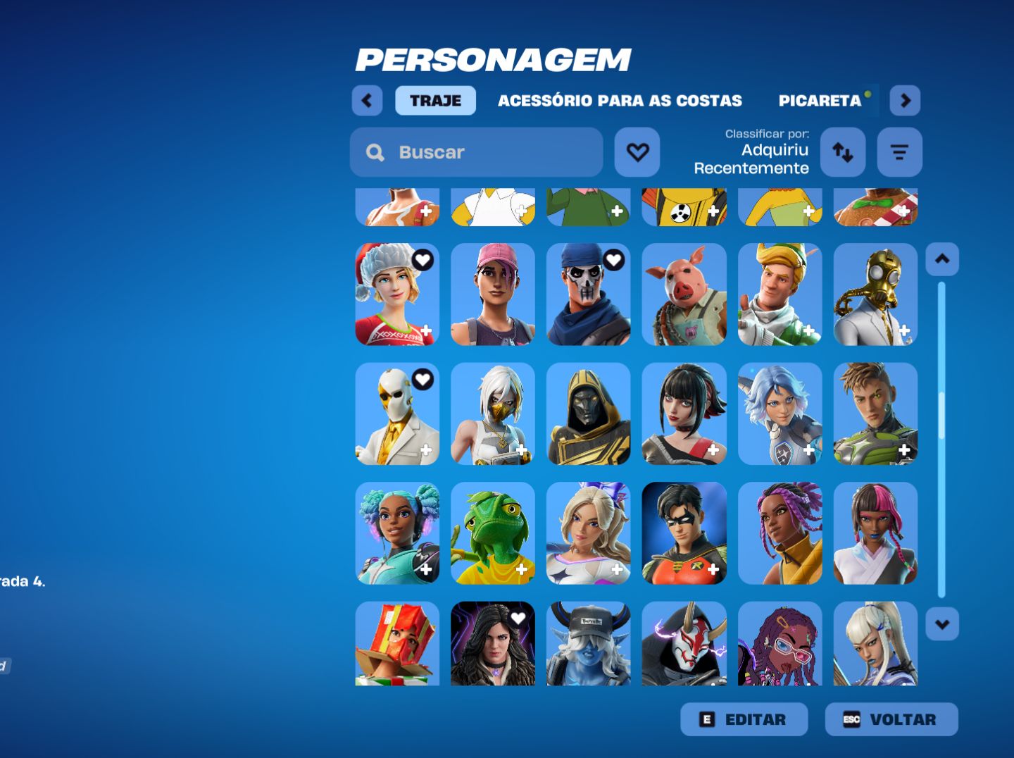 CONTA FORTNITE COM VÁRIAS SKINS | RARIDADES + CONTA COMPLETA