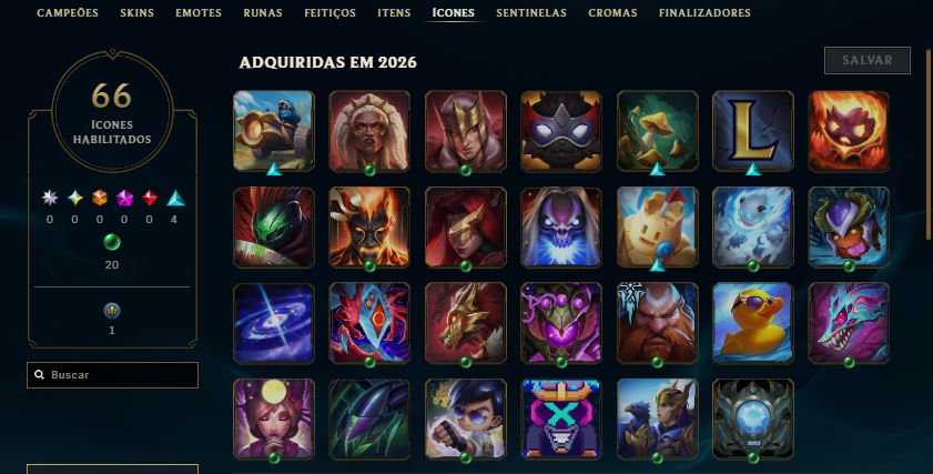 CONTA ESMERALDA 3 / 21 SKINS / YONE VELHO OESTE / KAYN LUA NEVADA / 29K EA