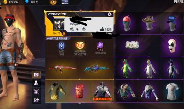 Conta muito antiga e insana de free fire!!(Leia a descrição)