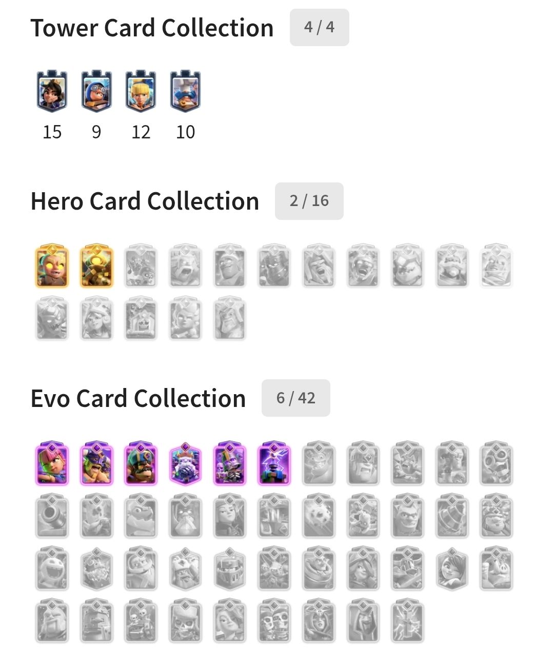 COMBO de conta clash royale e clash of clans