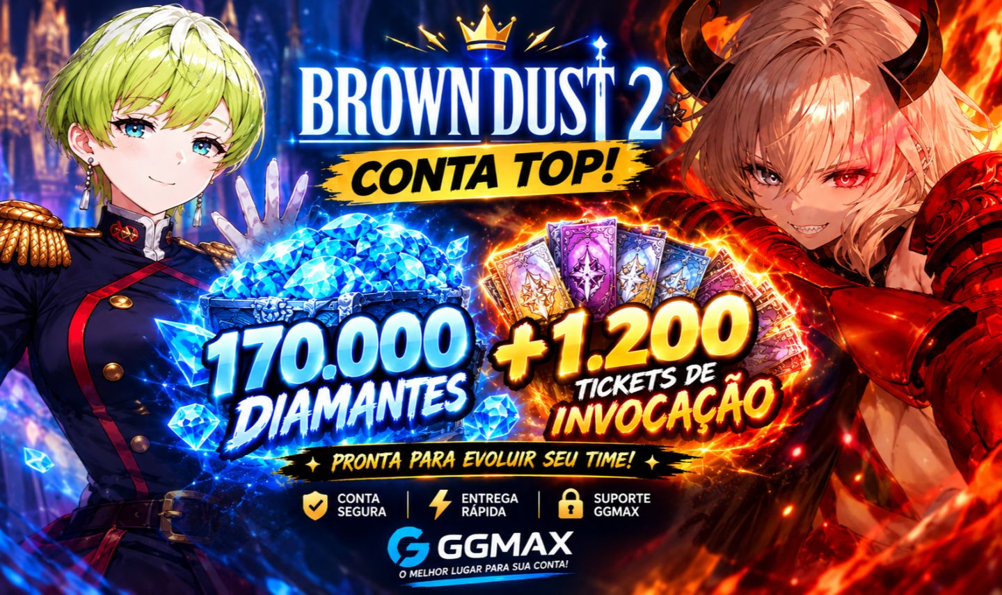 Conta BrownDust 2 170 Mil Gemas e + Mais de 1.100 Invocações!!!!