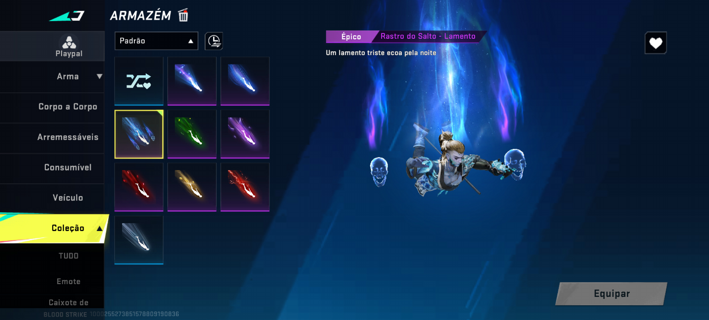 CONTA DE BLOOD STRIKE A VENDA SKIN E MAIS!!!