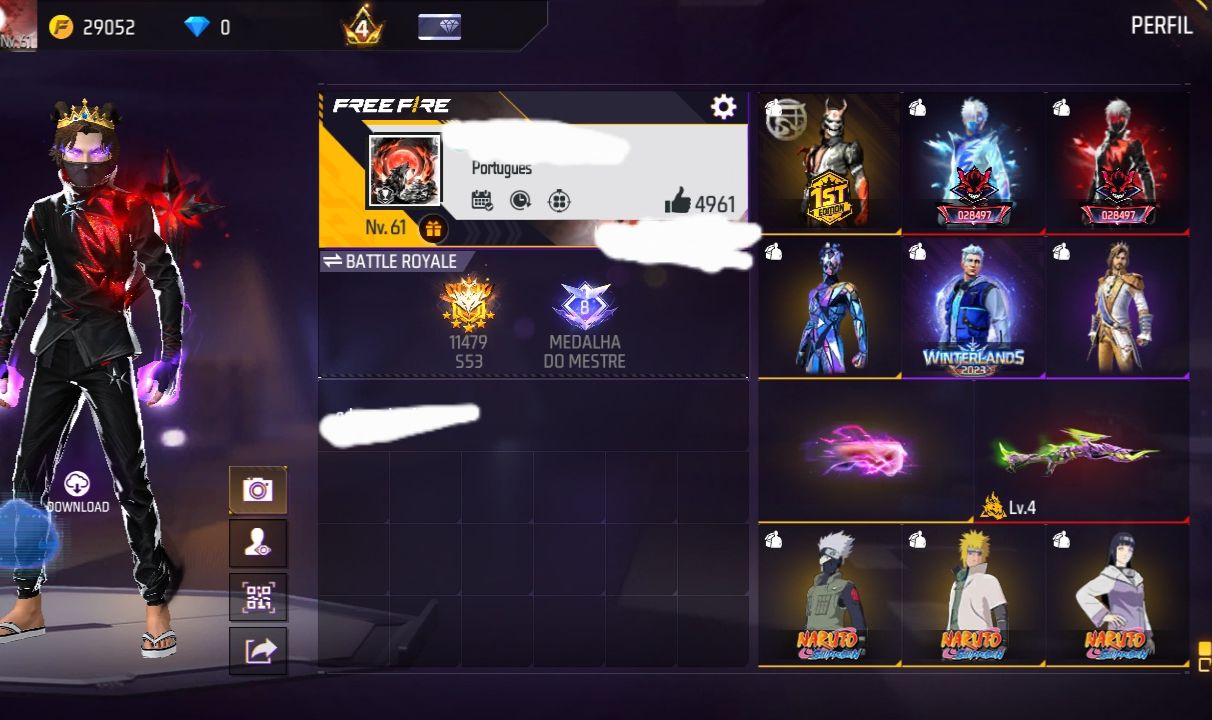 CONTA FREE FIRE NV 61