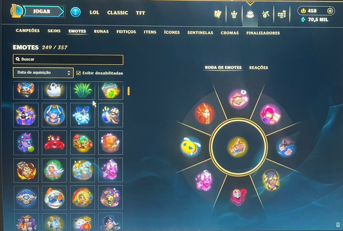 CONTA LOL DIAMANTE 4 | 268 SKINS | TODOS OS CAMPEÕES | HONRA 5