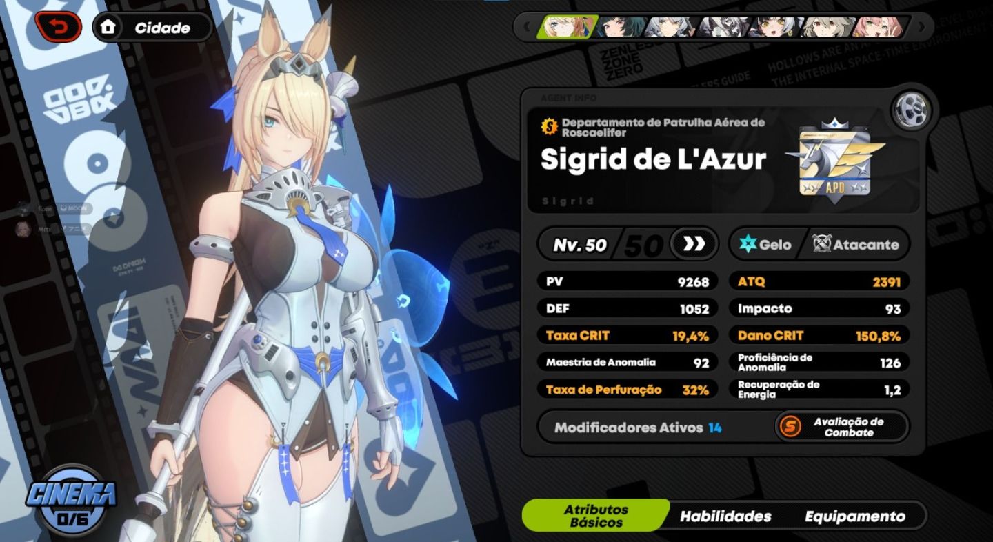 PROMO!!! CONTA SIGRID COM 7 RANK S | ZZZ
