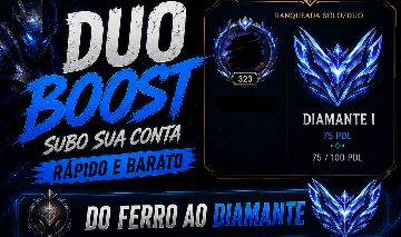 SUBA DE ELO RÁPIDO | SOLO/DUO | FERRO AO DIAMANTE