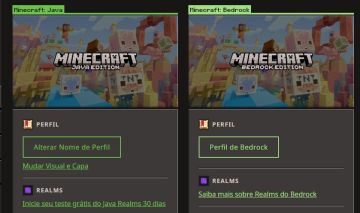 CONTA MINECRAFT ORIGINAL BEDROCK E JAVA