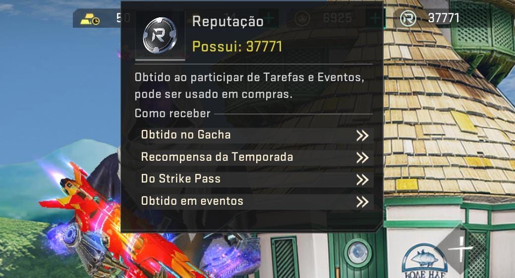 Conta Blood Striker (level 34)