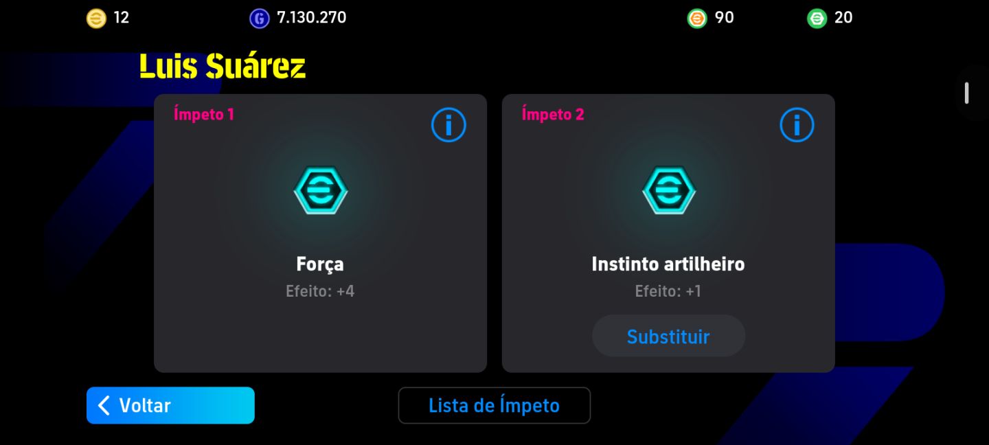Conta Efootball RARA!! 3245 Força, Neymar blitz, Nesta Novo, Pique Novo, Ent ots