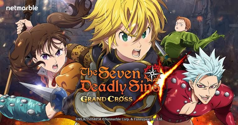 Contas rerrol Grand Cross com personagens Festivais!