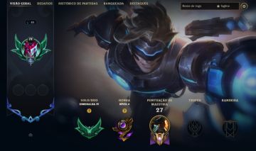 CONTA ESMERALDA 4 / 14 SKINS / EZREAL PULSEFIRE / ZERI LENDÁRIA / 9K EA /HANDLVL