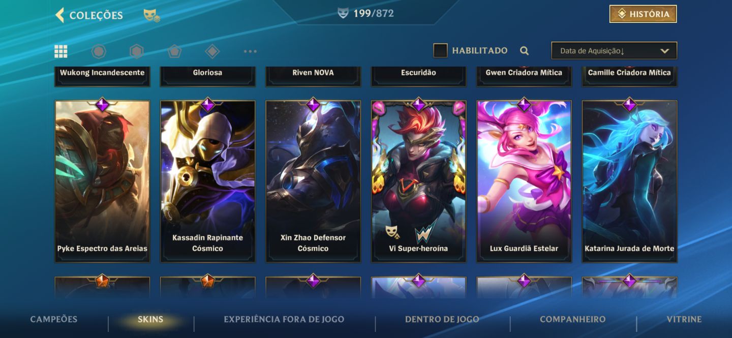 Conta Main Jungler Challenger, Ex Monarca e 202 Skins !