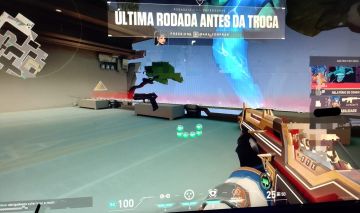 Conta valorant com skin da vandal da Champions 2025