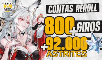 Wuthering Waves - Contas Reroll com Astrites | MAIS DE 92.000 ASTRITES