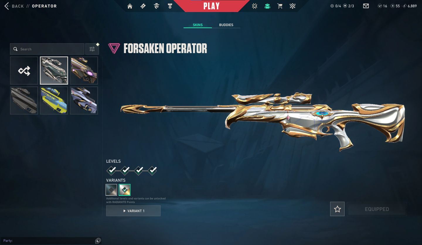 Conta de VALORANT com MUITAS skins (xeno caçadora, prelúdio) R$1400 gastos!