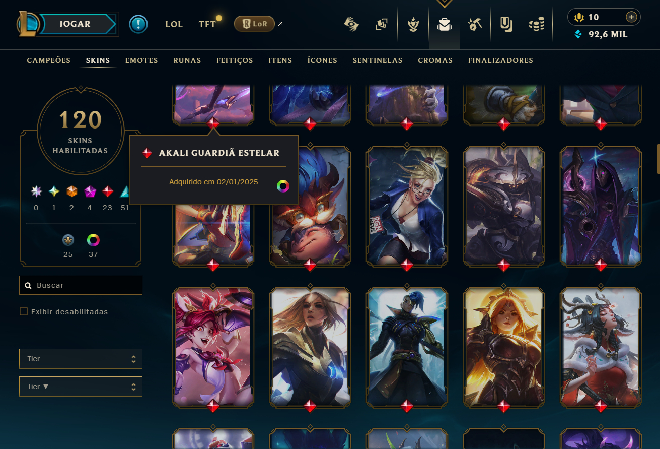 ARCANE FRACTURED JINX |URFWICK | LVL 438 | Da4 | LUX ELEMENTALISTA | FULL ACESSO