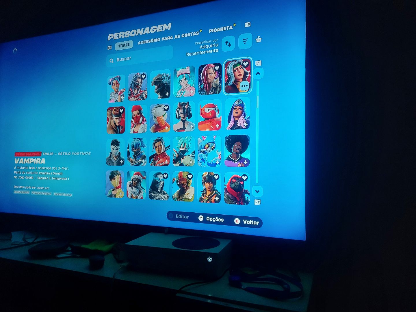Conta do fortnite antiga passes 4 capítulo 1 e salve mundo 386 skins pacotes rar