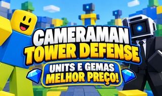 [Cameraman Tower Defense - CTD] UNITS E GEMAS [Melhor Preço!]