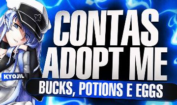 [PROMOÇÂO] CONTAS ADOPT ME - BUCKS/ POTIONS/ EGGS (ENTREGA AUTOMÁTICA)
