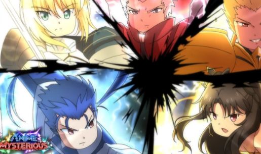 Personagens de Anime Mysterious