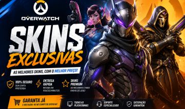 CONTA OVERWATCH 2 COMPLETA FULL SKIN