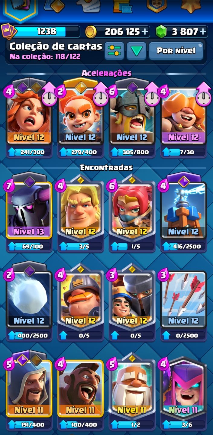 CONTA TOP CLASH ROYALE!