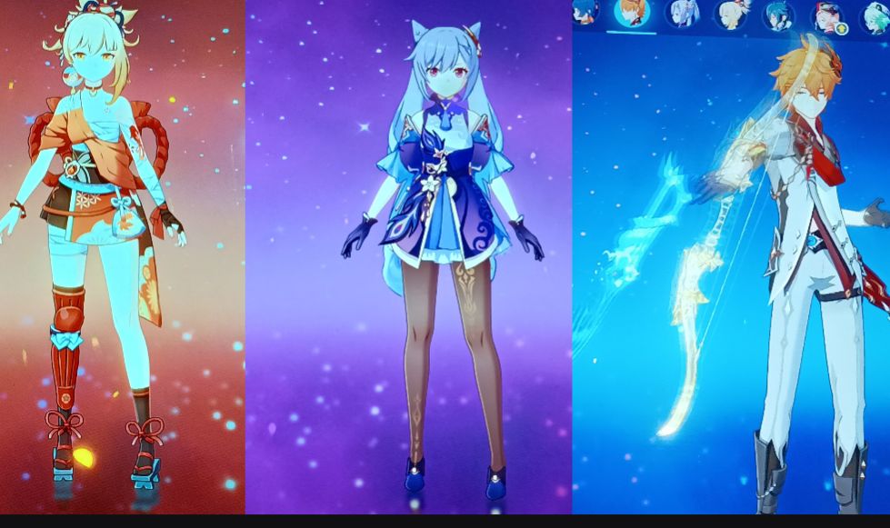 EUROPA-CHILDE+YOIMIYA+KEQUING+ARMA T5+1.9K GEMAS+5 GIROS
