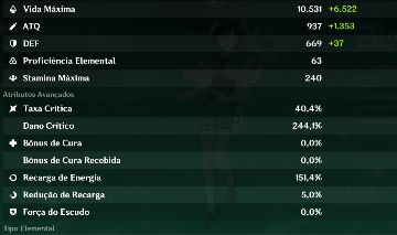 CONTA GENSHIN IMPACT venti