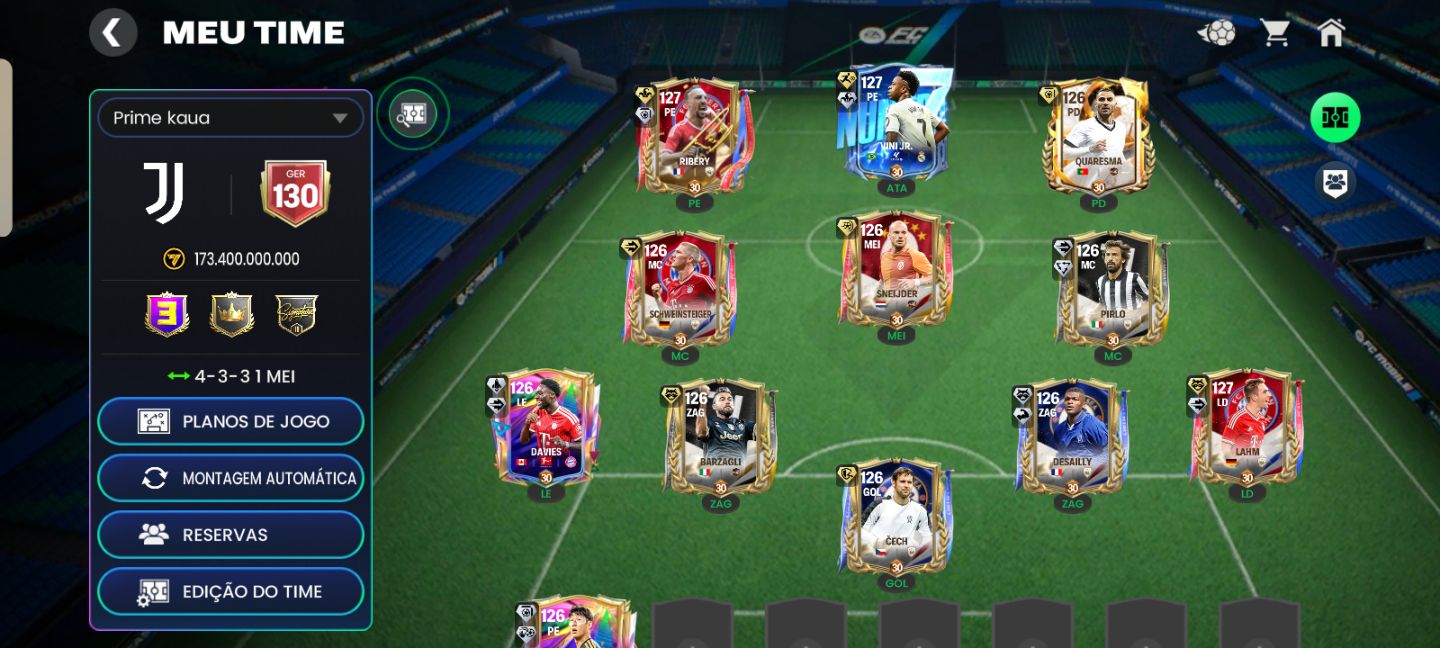 Venda de conta de fc Mobile ger 130