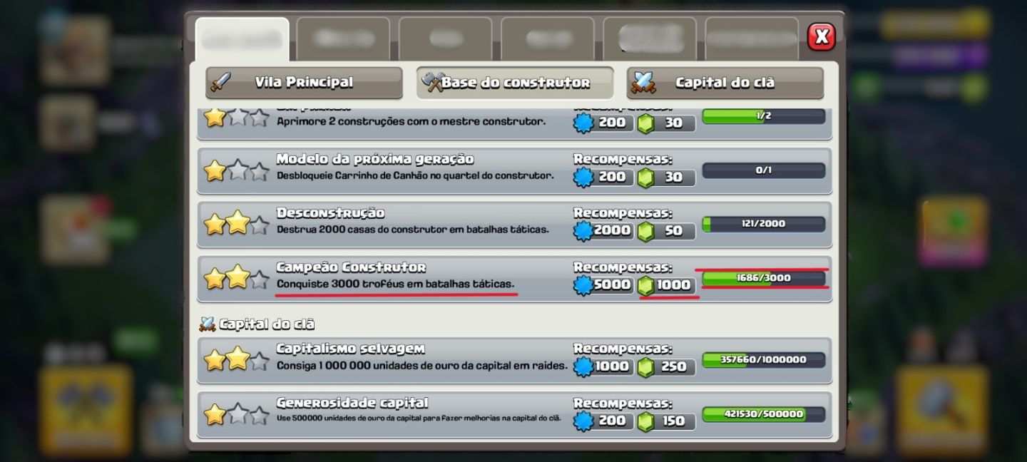 Conta Clash of Clans - Cv9 FULL