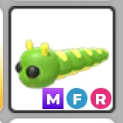 Largata/caterpillar Mega neon exótica Adopt me