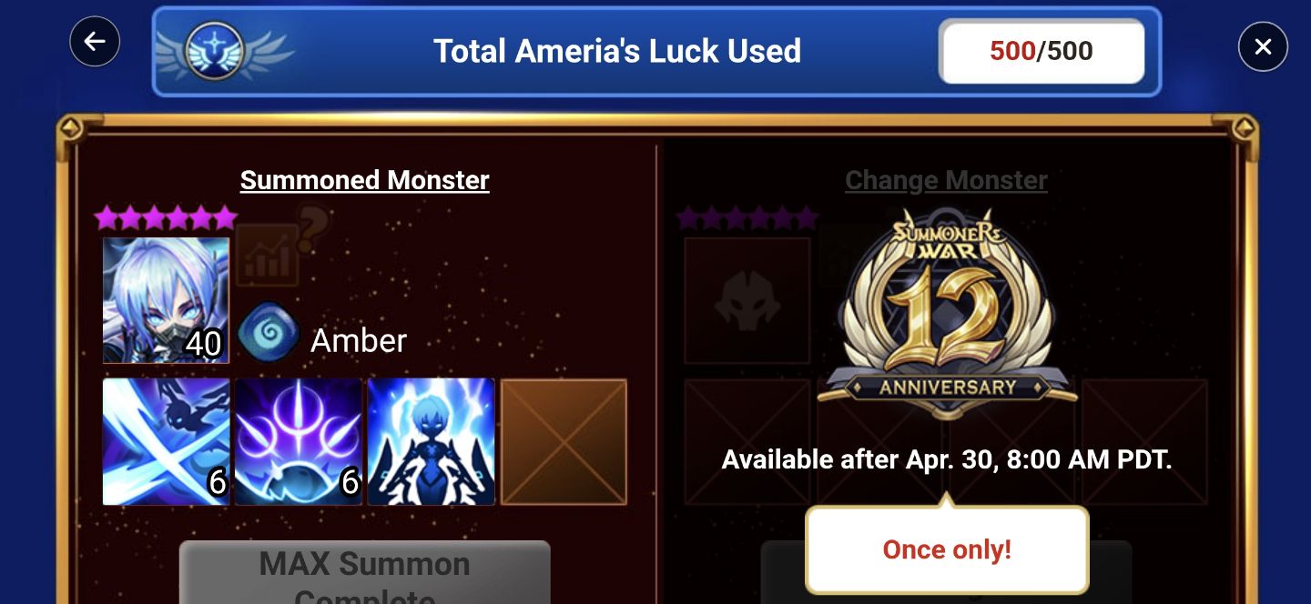 Conta starter summoners war com 3 ld 5 estrelas (Tian Lang, Leona, Groa)