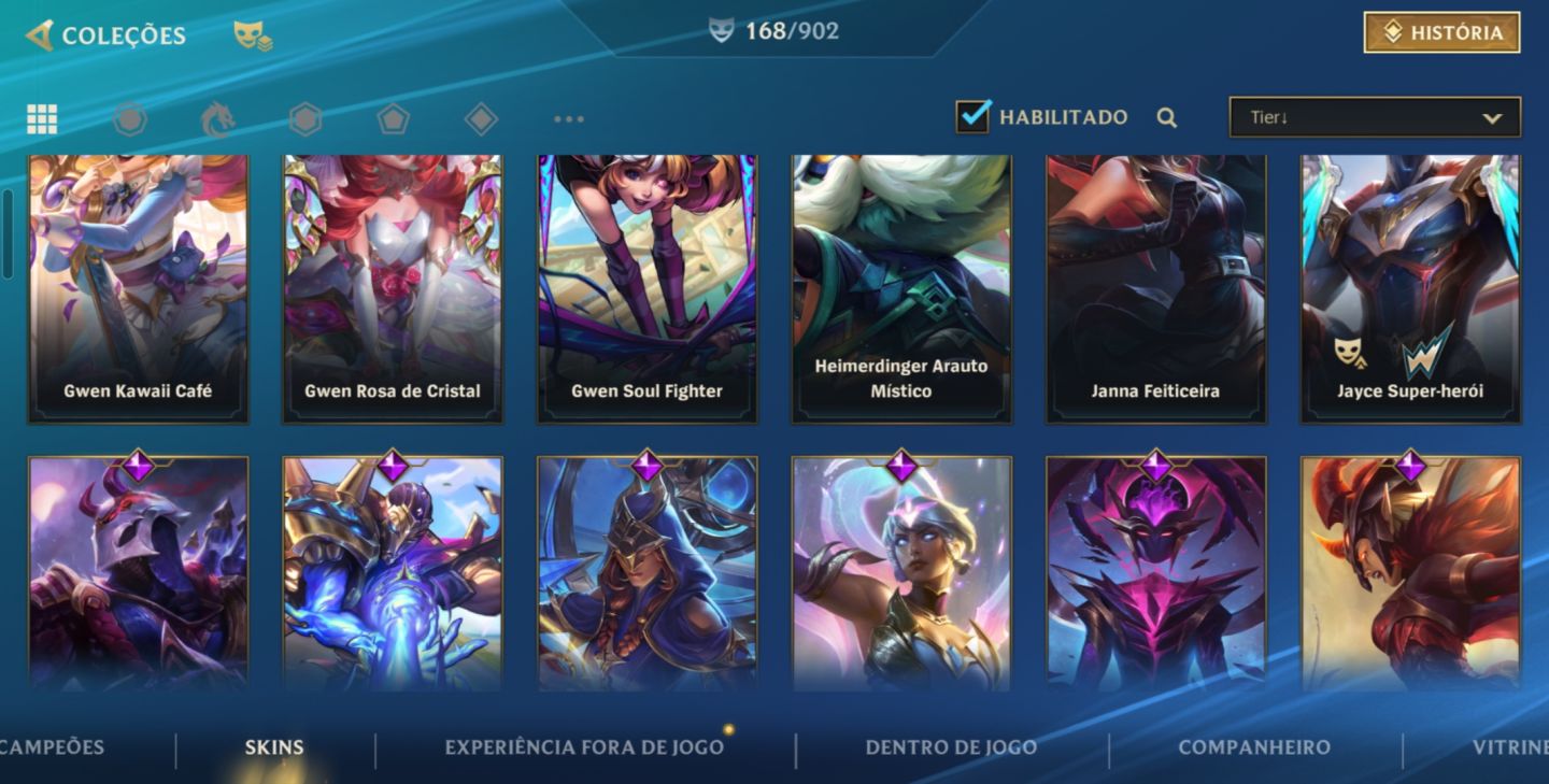 CONTA MAIN GWEN - WILD RIFT