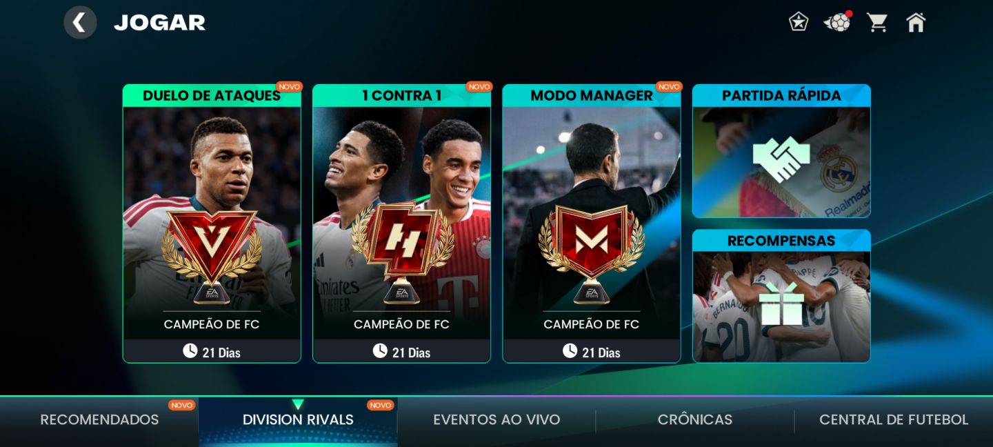 CONTA EA SPORTS FC MOBILE | GER 126 | VALOR DE 114,2 BI | TRÍPLICE CAMPEÃO DE F