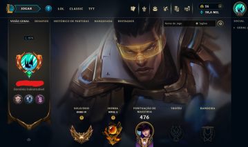 CONTA LEAGUE OF LEGENDS - FOCO ADC / ATIRADORES - COMPLETA!