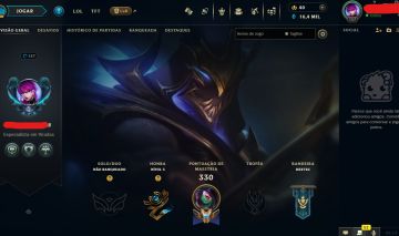 CONTA UPADA A MÃO - 33 SKINS - LVL 157 - 80 CAMPEÕES - 16K DE EA - 16K DE EA