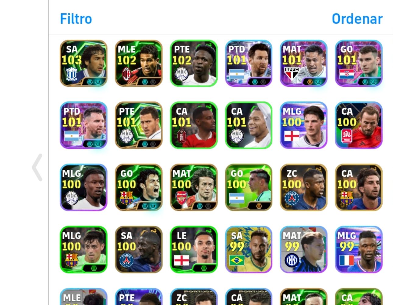 CONTA EFOOTBALL 3200+ FORÇA