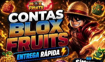CONTAS BLOX FRUITS [MAX LEVEL] | GODHUMAN | V4 | KITSUNE | ENTREGA RÁPIDA