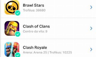 Conta Clash Royale +10k troféus e Brawl Stars + de 38mil troféus(MESMA CONTA)