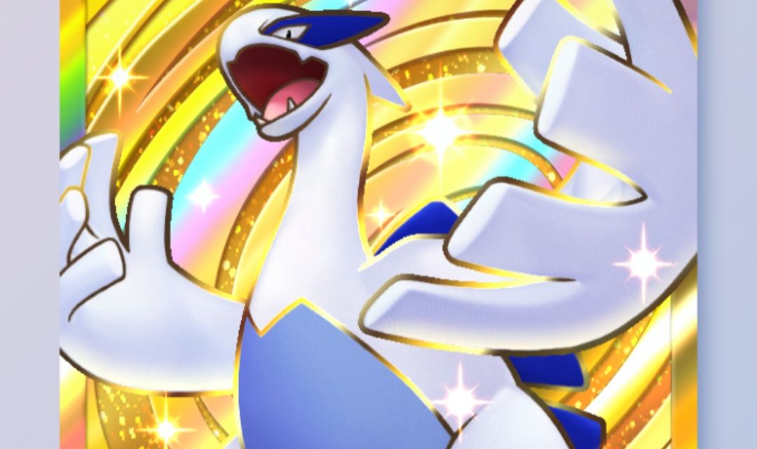 Conta Pokémon TCG Pocket com Lugia Dourada