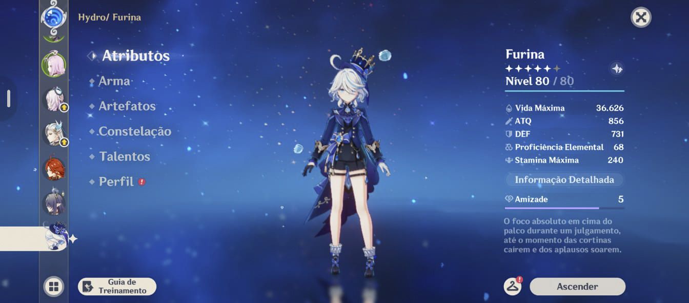 GENSHIN ER 56 - FLINS C2(BIS)+INEFFA C1(BIS)+ MAVUIKA(BIS)+CITLALI + HONKAI STAR
