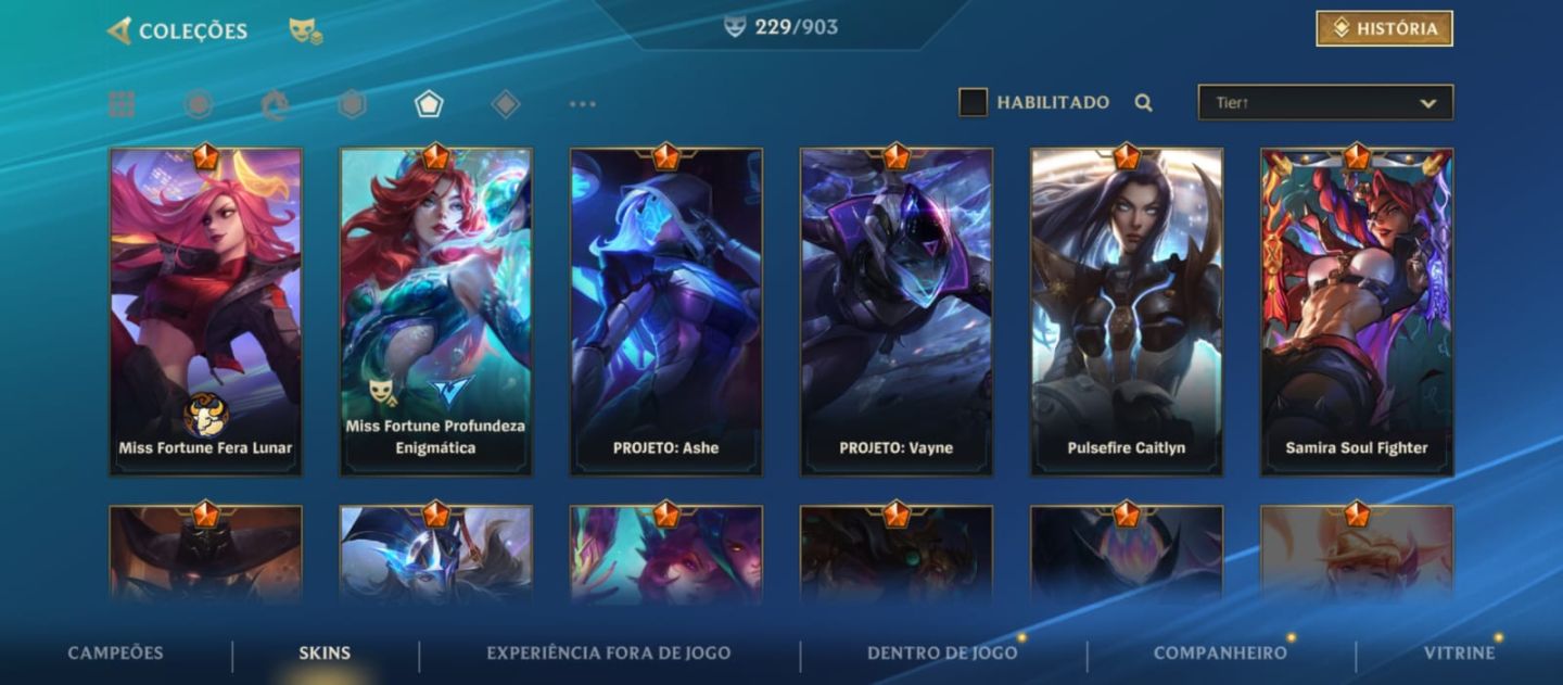 CONTA RIOT COMPLETA wild rift + lol pc