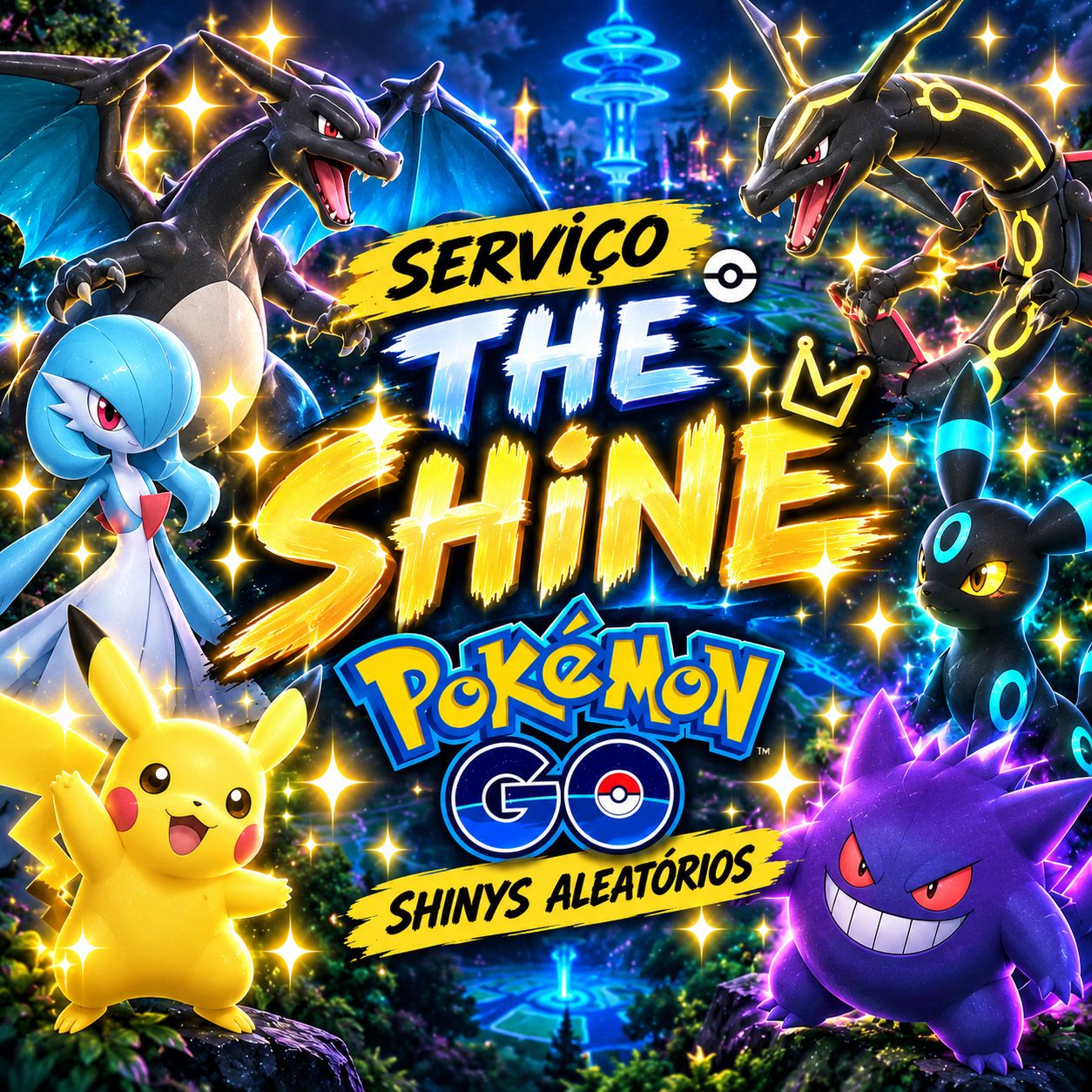 Pokemon go shinys aleatórios