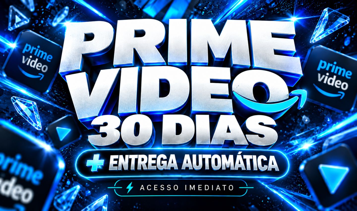 PRIME VIDEO 4K TELA PRIVADA | 30 DIAS MENOR PREÇO