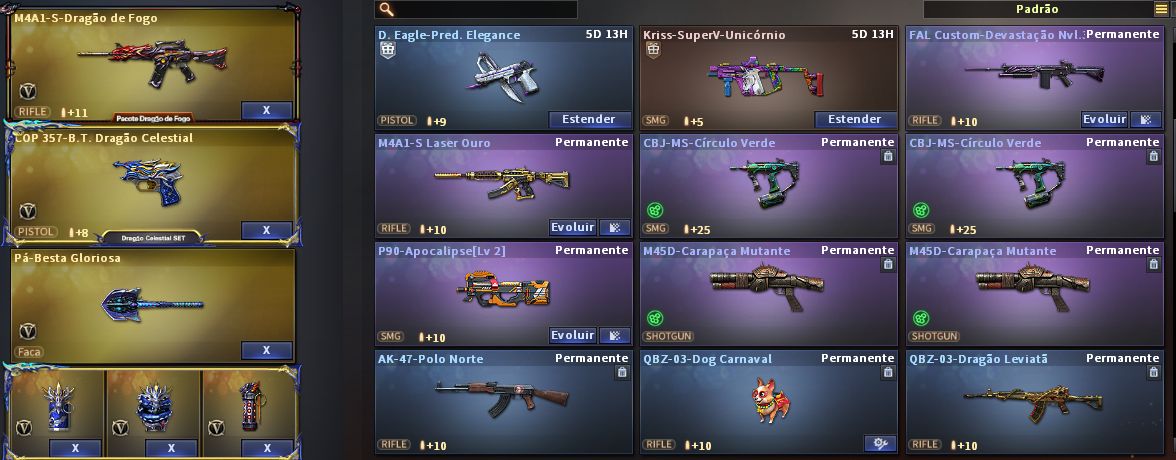 Conta Crossfire com 30 Vips e Mn Email-on