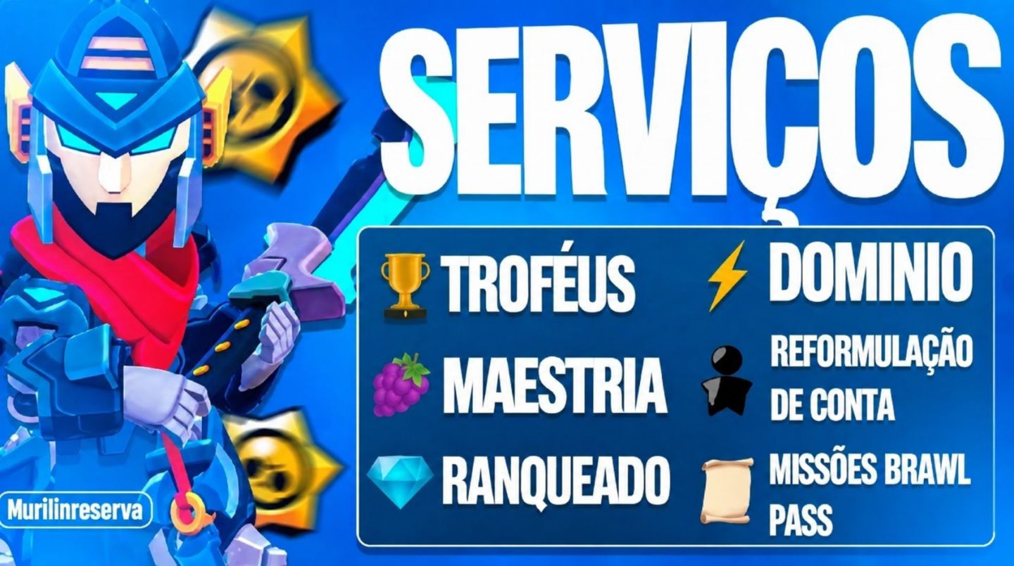 Elojob Brawl stars (serviço rápido e prático, seguro e confiável)