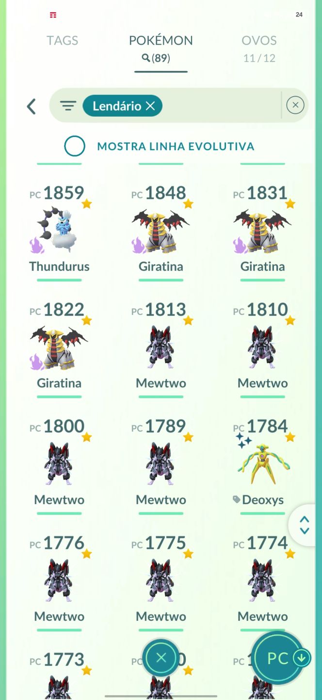 Pokémon GO Conta Nível 48 | Itens e Pokémon Raros